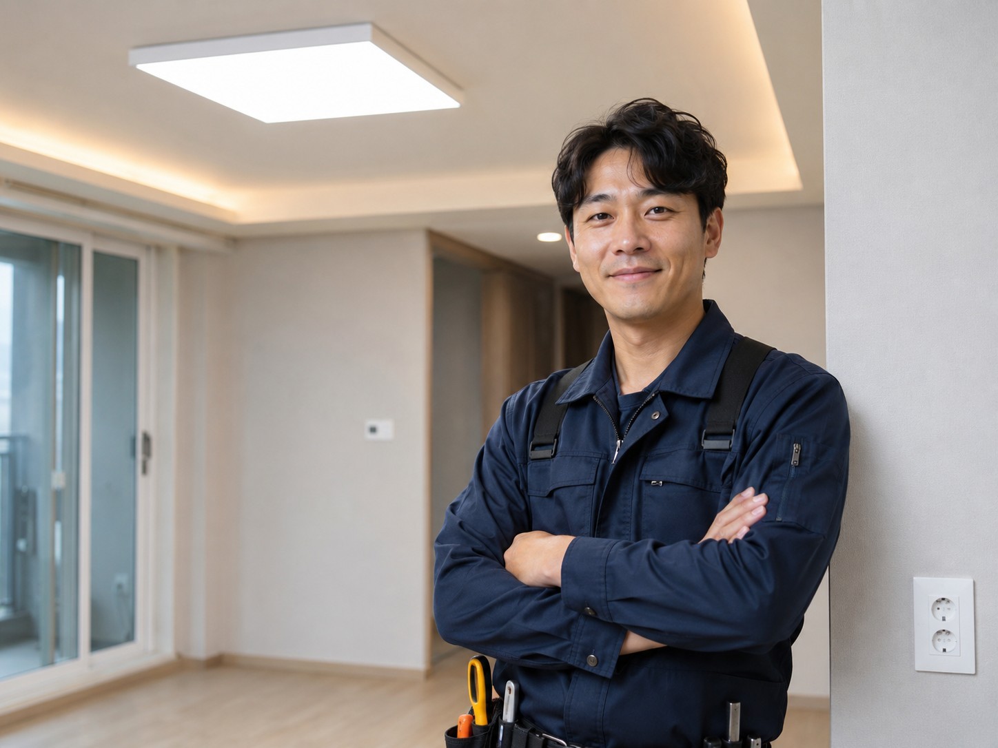 수원시 상광교동 주방등 센서등 설치