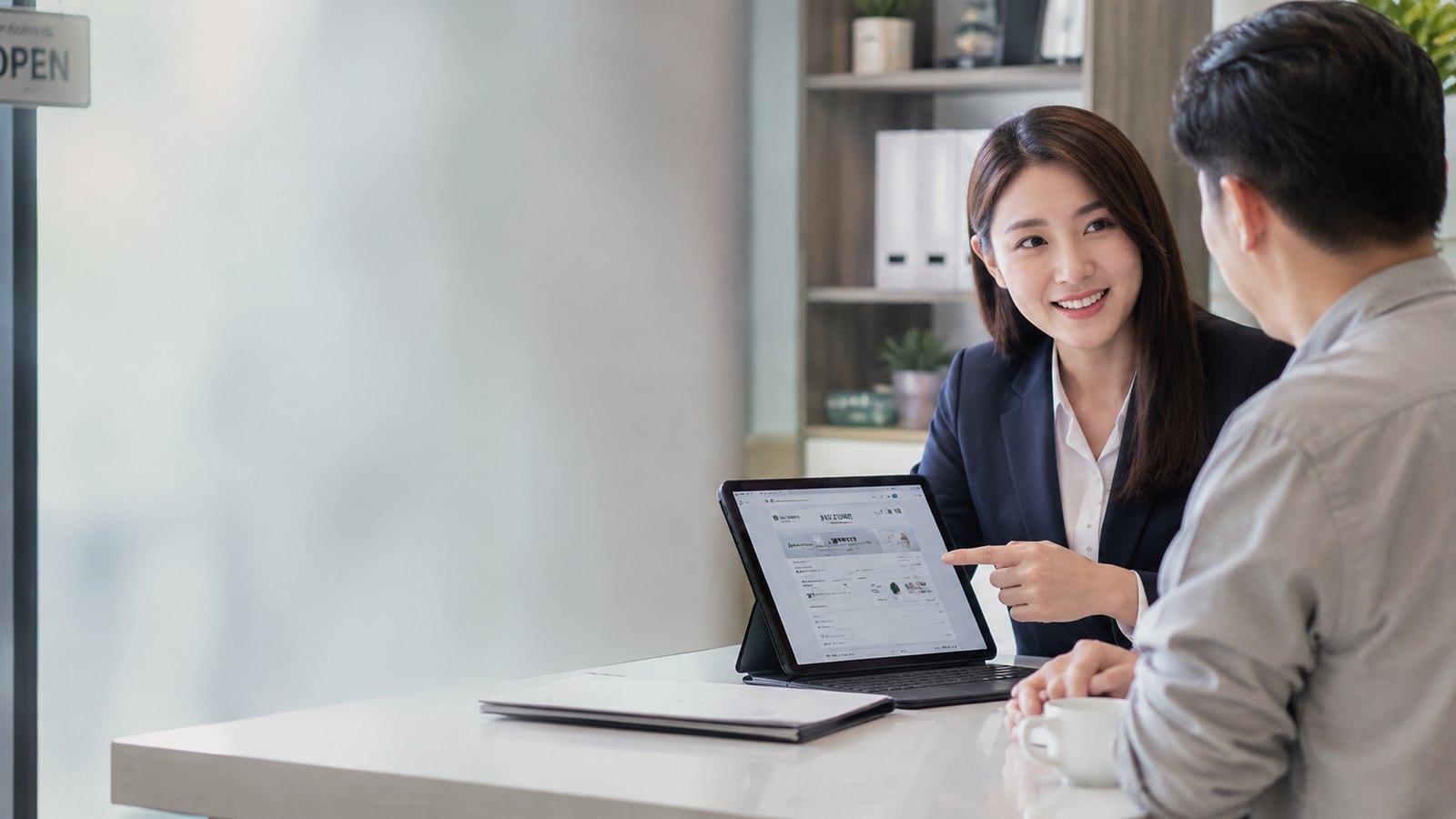 홈페이지 제작 상담 이미지